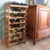 FixtureDisplays® 12 Bottle Dakota Wine Rack with Display Top  104533